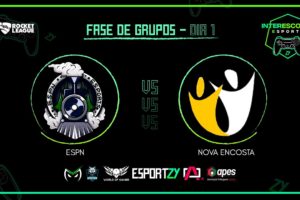 ESPN vs Nova Encosta - Esportzy Interescolas de Esports - Fase de Grupos - Dia 1 (Rocket League)