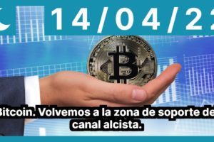 Bitcoin. Volvemos a la zona de soporte del canal alcista.