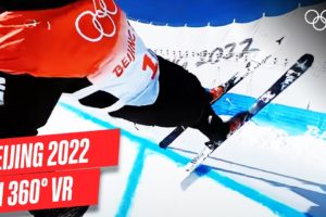 Experience Olympic halfpipe, in 360° VR!