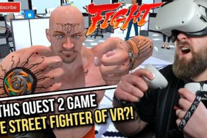 Could this be STREET FIGHTER VR?! New Quest 2 game made me SWEAT! // Quest 2 Gameplay
