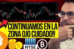 BITCOIN Y ACCIONES CONTINUAMOS EN LA ZONA CUIDADO! 04-22-22