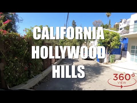 360° Interactive Virtual Reality 4K California Hollywood Hills Los Angeles Immersive VR VIDEOS Pt. 1