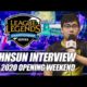 Johnsun talks his successful debut weekend & learning from Aphromoo | ESPN Esports