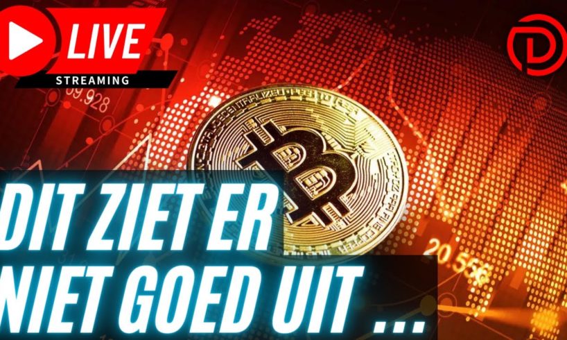 Bitcoin.... Dit Ziet Er Niet Goed Uit ! | Live Koers Update Bitcoin & Aandelen!