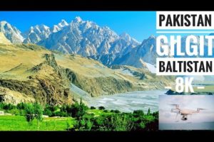 Drone Camera view of Gilgit Baltistan Dj Ground & Surrounding FPV Drone Footage 🔥♥️