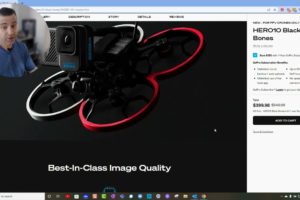 GoPro  HER010 Black Bones FPV Drone Camera Now Available