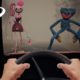 VR 360° Mommy Long Legs and Huggy Wuggy caught you on the road!