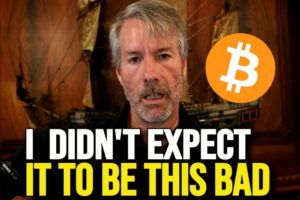 Michael Saylor Reacts To Bitcoin Crash And Inflation