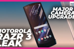 Motorola Razr 3 leak teases a major camera upgrade for the foldable
