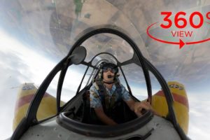 360° Cockpit View ┃ 1946 Texan T6 ┃Loops & Rolls ┃Virtual Reality