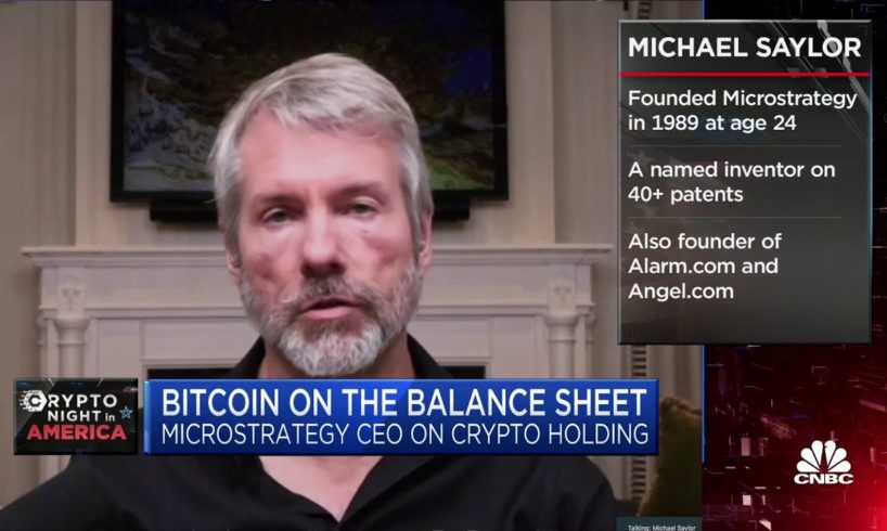 Microstrategy CEO Michael Saylor on the future of cryptocurrency