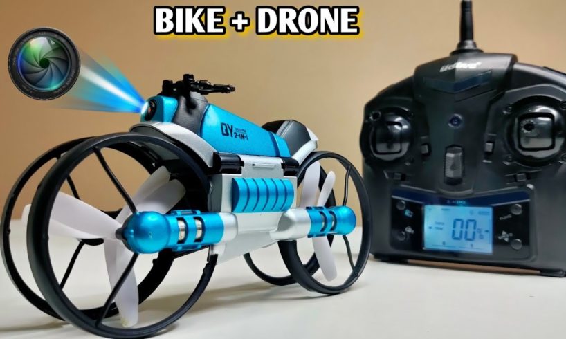 Mega Big Size WifI FPV Camera Drone Vs Unique 2 in 1 Camera RC Bike Drone - Chatpat toy tv