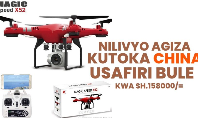 NILIVYO AGIZA DRONE CAMERA KUTOKA CHINA USAFIRI BULE