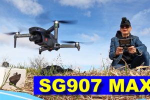 SG907 MAX - Low Cost Drone with BIG Features (3 axis Camera Gimbal) - Review