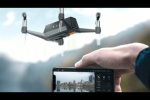 Shift IZI Nano Drone Camera 5MP FHD 1080P Patented 3D-Sensing Controller Autonomous Follow Me mode