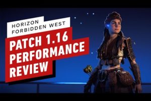 Horizon Forbidden West Update 1.16 Performance Review
