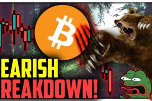 Bitcoin LIVE : BTC, ETH BREAKDOWN ALERT! STOCKS COLLAPSING ON CPI DATA