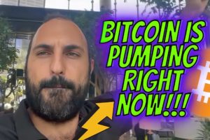 BITCOIN IS PUMPING RIGHT NOW!!!!