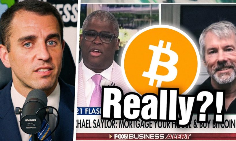 TV Host SHOCKED by Michael Saylors Bitcoin Comments