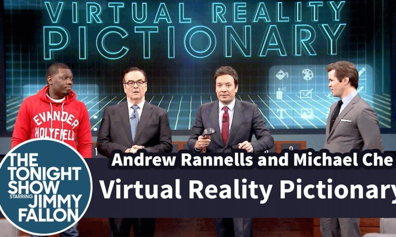 Virtual Reality Pictionary with Andrew Rannells and Michael Che