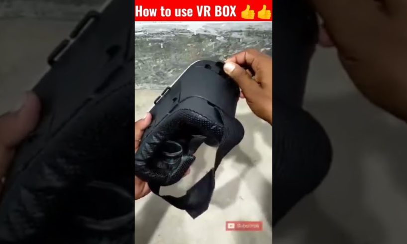 How to use a VR BOx with mobile phone | VR BOX Gadgets unboxing and review #shorts #gadgets#ytshorts