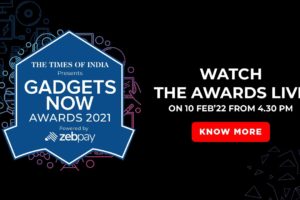 Times of India Gadgets Now Awards 2021