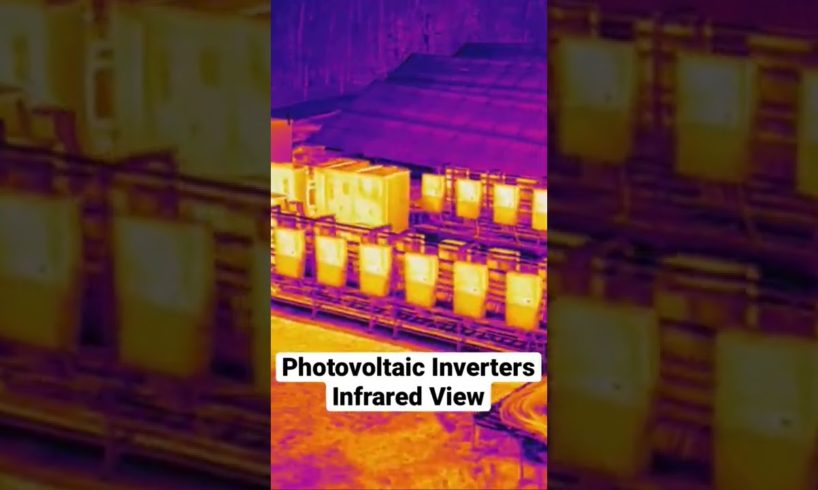 PV Inverters Infrared Drone Camera