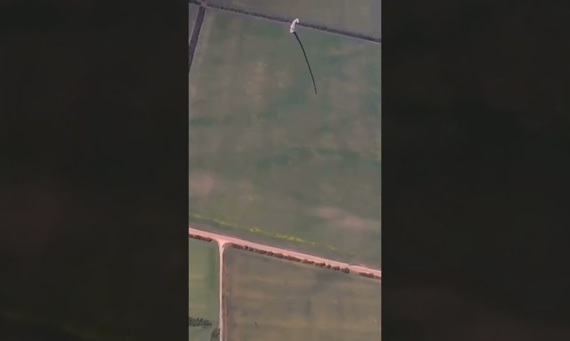 Ukrainian Drone Camera Recorded As Russia Missiles Shot It Down #shorts