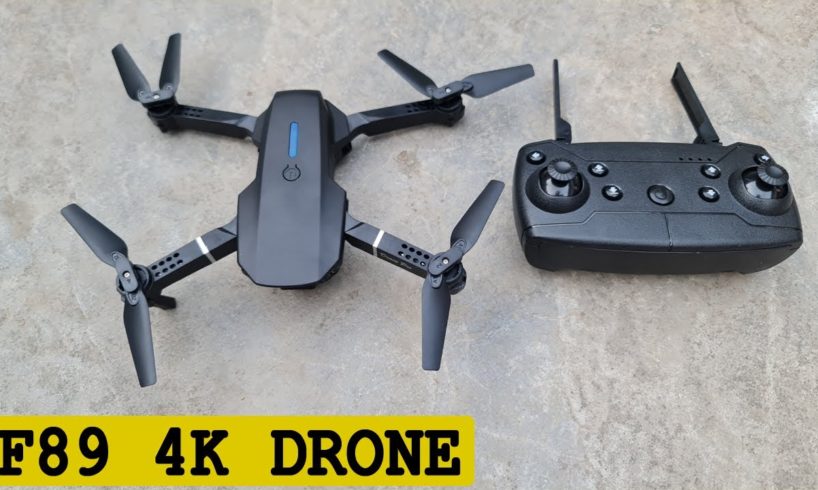 পানির দামে ড্রোন ক্যামেরা F89 Drone Camera  Unboxing & Flying Test