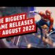 The Biggest Game Releases of August 2022