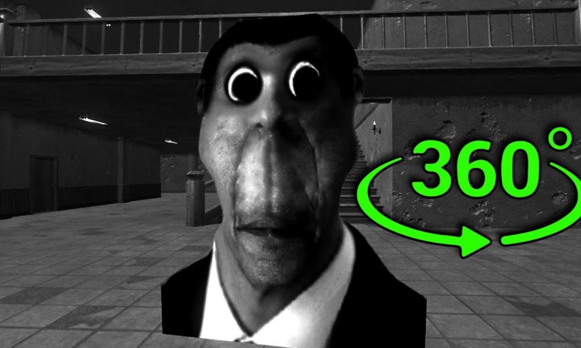 VR 360 Obunga Catch in my abandoned house | Virtual reality experience