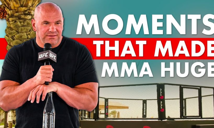 10 Moments That Rapidly Accelerated MMA