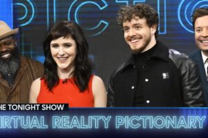 Virtual Reality Pictionary with Jack Harlow and Rachel Brosnahan | The Tonight Show