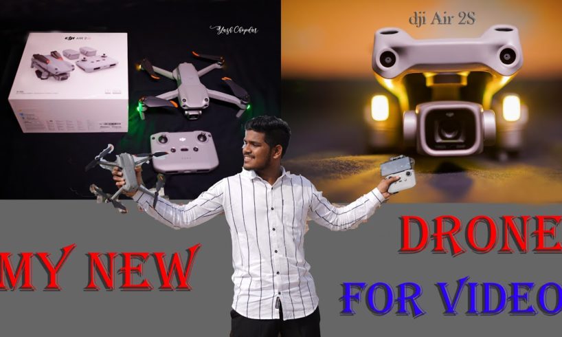 Best Drone Camera For Video Shooting || DJI Air 2s Unboxing & Review || 2022 Best Drone Hindi