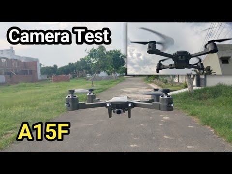 Drone camera Test Snaptain A15f Foldable FPV WiFi Drone