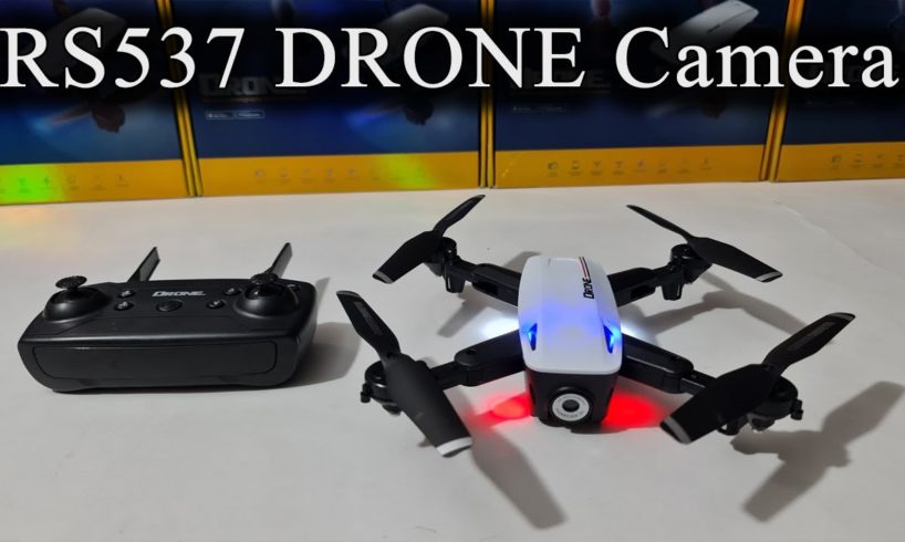 RS537 Drone Camera Unboxing Review || 4K Video Camera RC Drone RS537 !! Water Prices