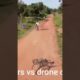 villagers verse drone camera
