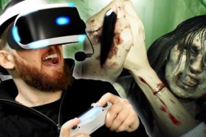 Resident Evil Is TERRIFYING In Virtual Reality!!