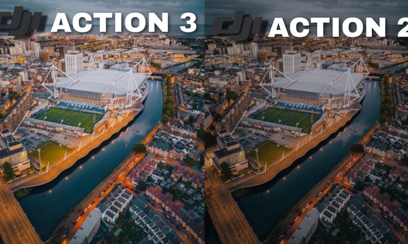DJI Action 3 Vs DJI Action 2 Drone Camera Test