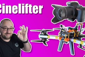 DSLR camera on a cinelifter drone | 8 motors DIY drone