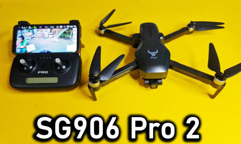 SG906 Pro 2 Profesonal Drone Camera Unboxing Review in Water Prices