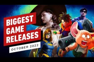 The Biggest Game Releases of October 2022