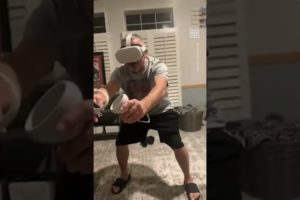 Dad’s First Try at NFL Virtual Reality Ends In Disaster