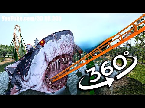 360 Video: Shark VR Roller Coaster!