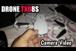 DRONE TXD8S E68 Silver - Camera Video