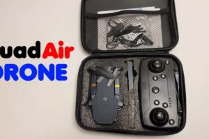 QuadAir Drone Setup Flight and Review