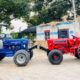 jatt life vlogs/ new mahindara tractor/ new drone camera / barseen beejta / allua di tiyari