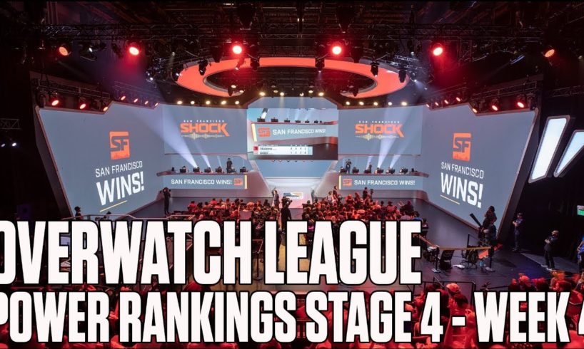 Overwatch League power rankings Stage 4 Week 4 | ESPN Esports