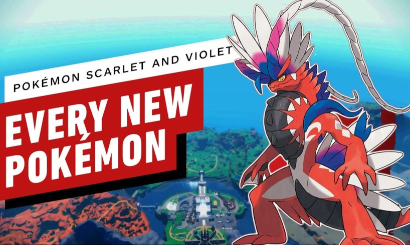 All New Pokemon in Scarlet and Violet