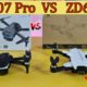 RG107 Pro VS ZD6 Pro Drone Camera FULL Video, Water prices